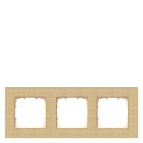 Siemens Schalterprogramm 3fach Rahmen Delta Holz 5TG11034 1 St.
