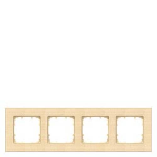 Siemens Schalterprogramm 4fach Rahmen Delta Holz 5TG11043 1 St.