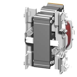 Ein 3D-Rendering eines elektrischen Bauteils, vermutlich eines Transformators, mit sichtbaren Wicklungen und strukturellen Details.