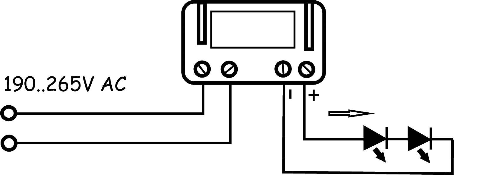 Barthelme LED-Konverter 350mA 6 V/DC Betriebsspannung max.: 265 V/AC