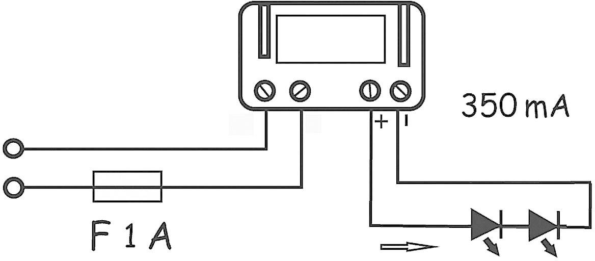 Barthelme 66000324 LED-Konverter 350mA Betriebsspannung max.: 30 V/DC, 12 V/AC