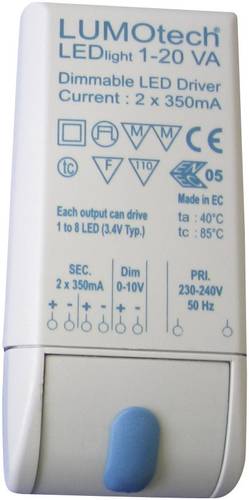 Power 66000162 LED-Konverter 350mA 30 V/DC Betriebsspannung max.: 32 V/DC
