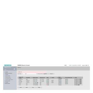 Bildschirmansicht einer Software-Oberfläche mit Tabellen und Navigationsmenü. Logo links oben, Datums- und Uhrzeitangaben oben.