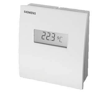 Digitalthermostat mit Siemens-Logo zeigt '22,3°C' an.