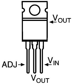 LM317T TO220 THT SPANNUNGSREGLER