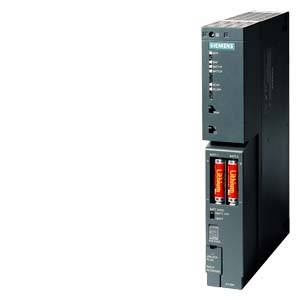 'Siemens S7-400-H-System': Ein Bild eines Siemens SIMATIC S7-400 Automatisierungssystems, bestehend aus einer CPU und einer Redundanzbaugruppe.