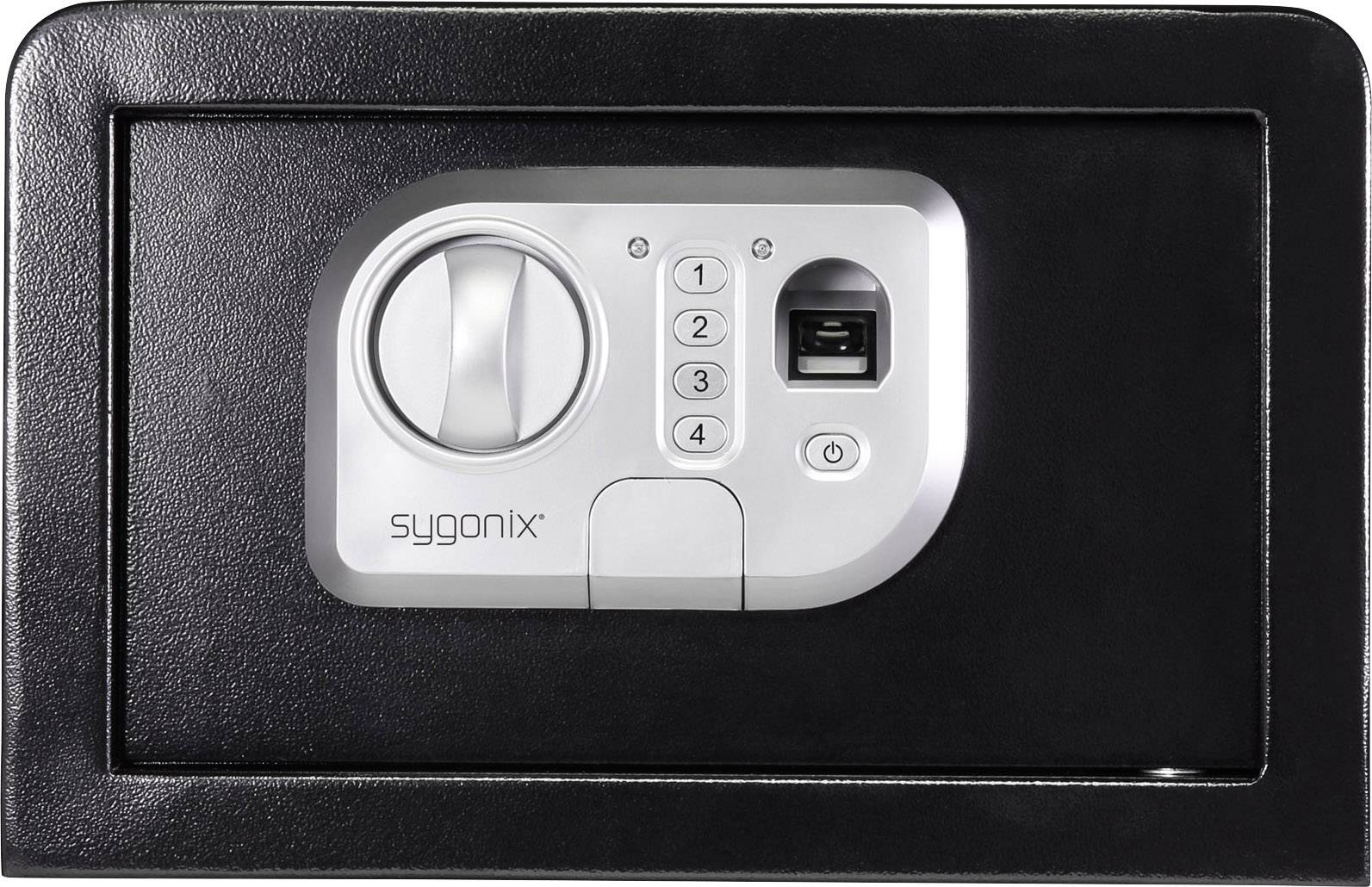 Sygonix SY-3521254 SY-31BS Wertschutzschrank Fingerabdruckschloss, Zahlenschloss