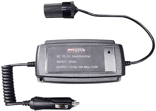 2950064 Inverter 24/12V Spannungswandler 120W 1 St. (L x B x H) 150 x 55 x 70mm Ausgangs