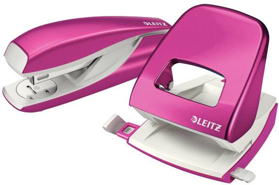 Leitz 5502 New NeXXt WOW 55021023 Heftgerät Pink (metallic) Heftleistung: 30 Bl. (80 g/m²)