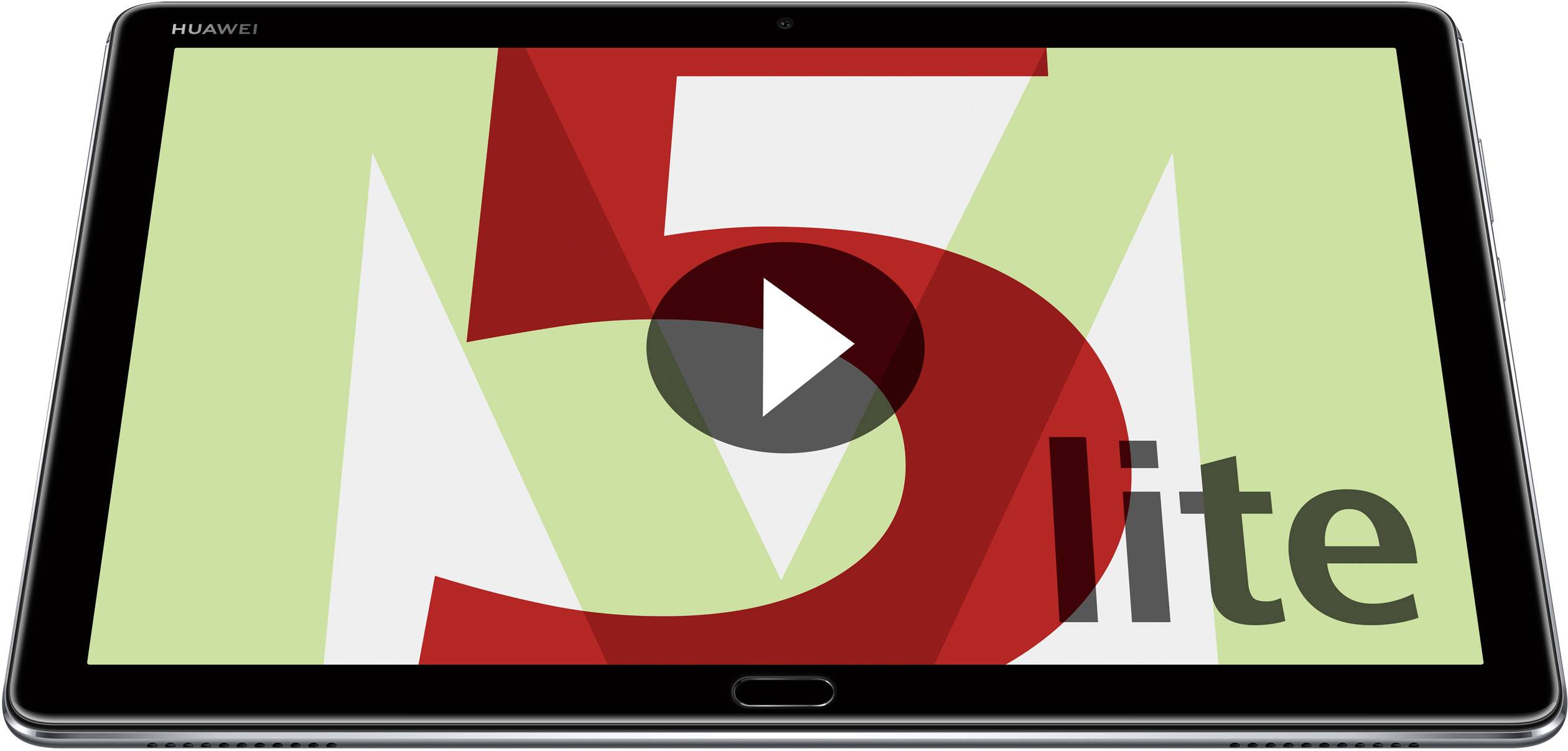 HUAWEI Mediapad M5 Lite WiFi 32GB Grau Android-Tablet 25.7cm (10.1 Zoll) 1.7GHz, 2.4GHz Kirin Android™ 8.0 Oreo 1920 x 1200 Pixel