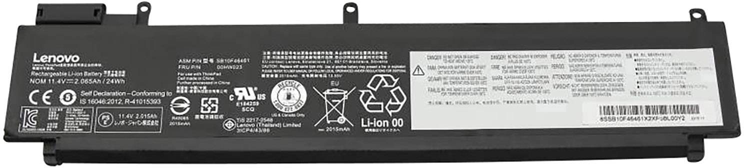 Lenovo Notebook-Akku 00HW023 11.4 V 2065 mAh Lenovo