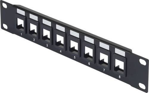 Renkforce RF-3521390 10 Zoll Netzwerkschrank-Frontblende Schwarz