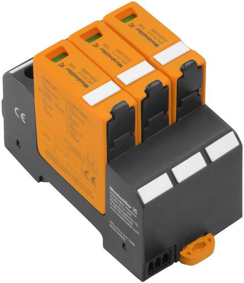 Weidmüller 2530640000 VPU PV II 3 1500 Überspannungsschutz-Ableiter steckbar Überspannungsschutz für: Photovoltaik-Anlage 20 kA