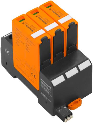 Weidmüller 2530620000 VPU PV I+II 3 R 1000 Überspannungsschutz-Ableiter steckbar Überspannungsschutz für: Photovoltaik-Anlage 20