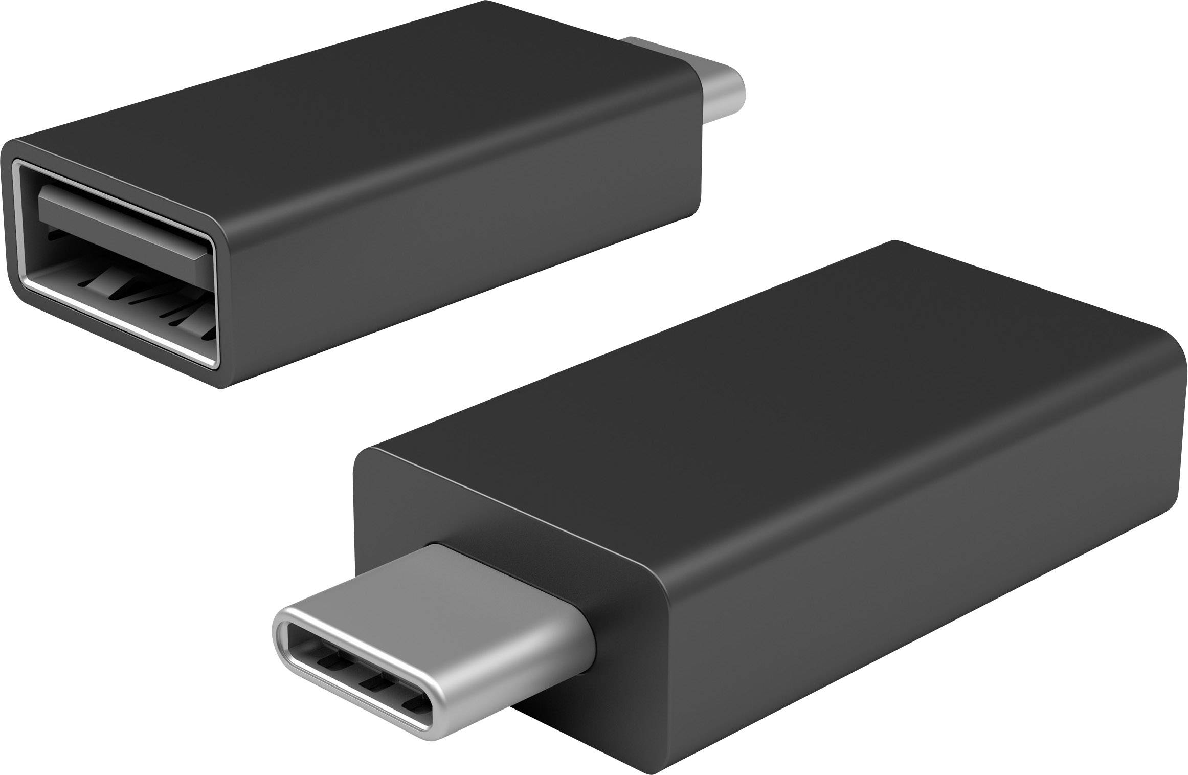 Microsoft USB 3.2 Gen 1 (USB 3.0) Adapter [1x USB 3.2 Gen 1 Buchse A (USB 3.0) - 1x USB-C® Stecker] Surface Adapter