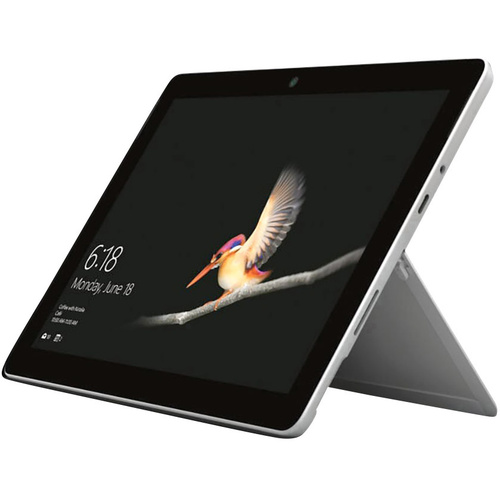 Microsoft Surface GO 25.4 cm (10.0 Zoll) Windows®-Tablet Intel® Pentium® Gold 4415Y 8 GB LPDDR3-RAM 128 GB SSD WiFi   Windows® 10 S Silber