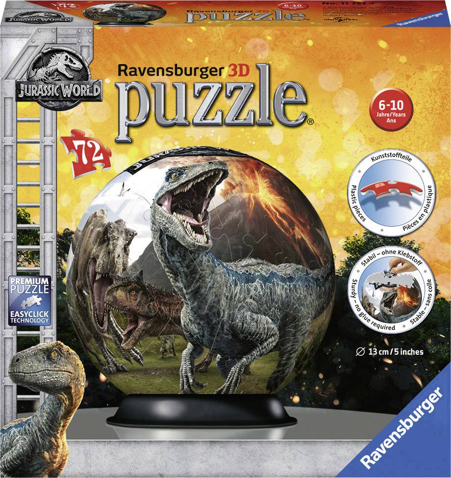 Puzzleball Jurassic World 117574 Puzzleball Jurassic World 1 St.