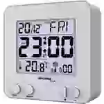 Techno Line WT235si Funk Wecker Silber Alarmzeiten 1 Techno Line WT235si Funk Wecker Silber Alarmzeiten 1