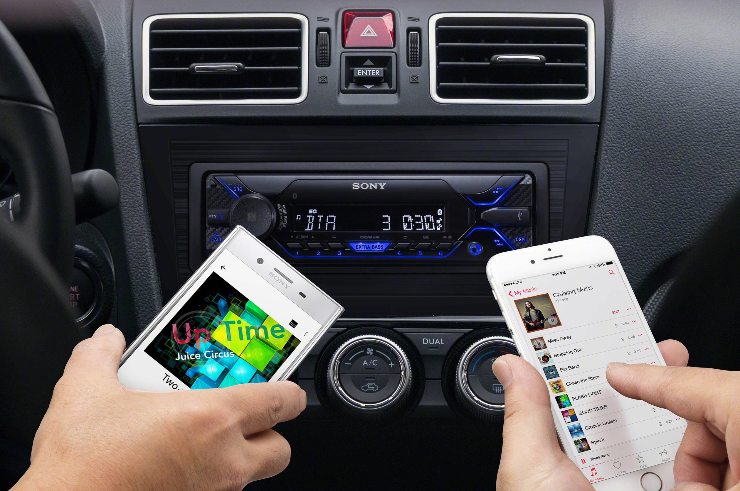 Sony DSX-A510KIT Autoradio DAB+ Tuner, Bluetooth®-Freisprecheinrichtung