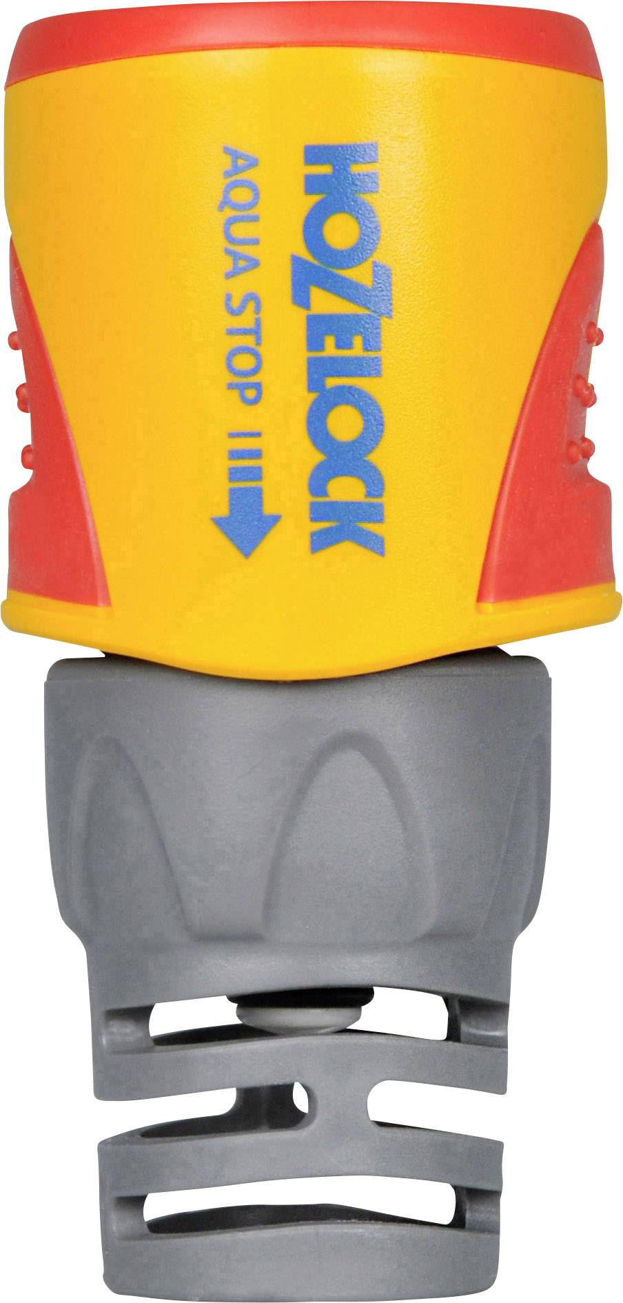 Hozelock 2065 6000 Kunststoff Schlauchkupplung Steckkupplung, 19mm (3/4") Ø, 15,0mm (3/8") IG Wasserstop