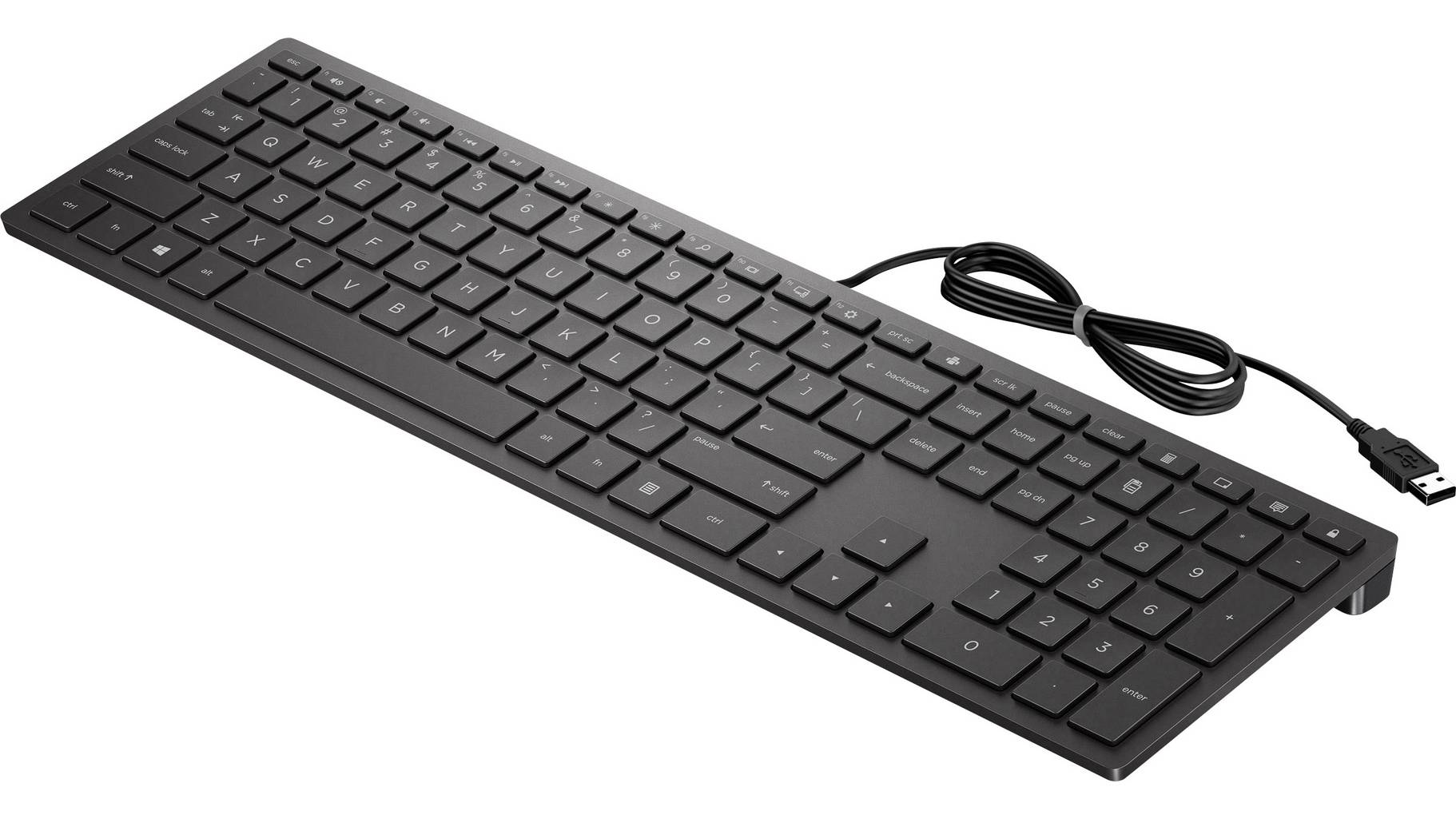 HP Pavilion 300 USB Tastatur QWERTZ Schwarz Voelkner HP Pavilion 300 USB Tastatur QWERTZ Schwarz Voelkner