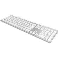 Keysonic KSK-8022BT (DE) Funk Tastatur Deutsch, QWERTZ Weiß Wiederaufladbar Keysonic KSK-8022BT (DE) Funk Tastatur Deutsch, QWERTZ Weiß Wiederaufladbar