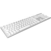 Keysonic KSK-8022BT (DE) Funk Tastatur Deutsch, QWERTZ Weiß Wiederaufladbar Keysonic KSK-8022BT (DE) Funk Tastatur Deutsch, QWERTZ Weiß Wiederaufladbar