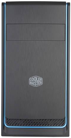 Cooler Master MasterBox E300L Midi-Tower PC-Gehäuse Schwarz, Silber 1 vorinstallierter Lüfter
