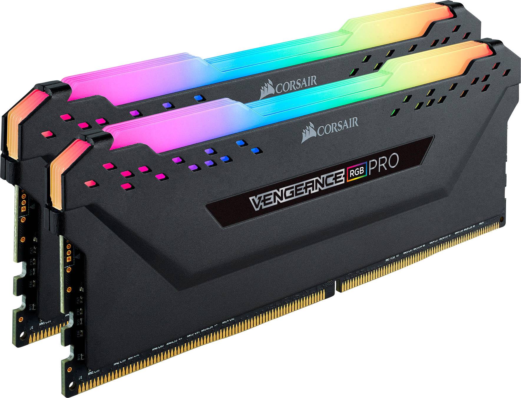 Corsair PC-Arbeitsspeicher Kit Vengeance® RGB PRO CMW16GX4M2C3466C16 16GB 2 x 8GB DDR4-RAM 3466MHz CL16 18-18-36