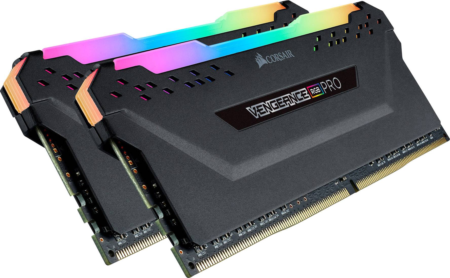 Corsair Vengeance RGB PRO PC-Arbeitsspeicher Kit DDR4 16 GB 2 x 8 GB 2933 MHz 288pin DIMM CL16 18-18-36 CMW16GX4M2Z2933C16