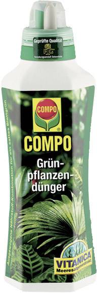 Grünpflanzen- und Palmendünger Compo Grünpflanzendünger, Palmendünger 14441 1 l