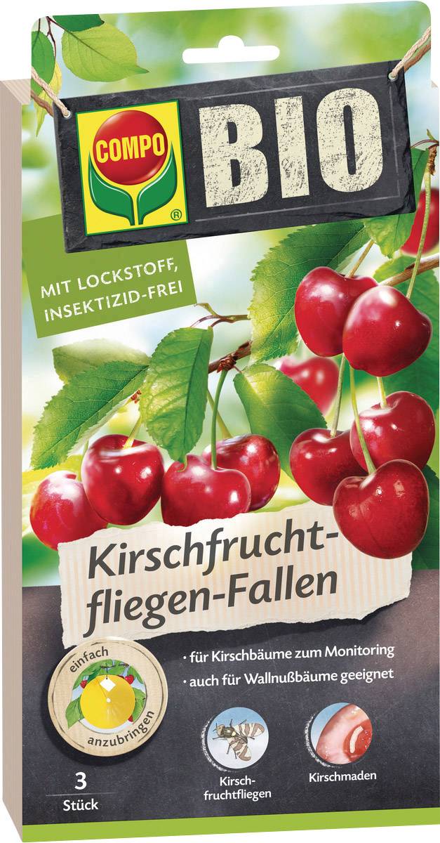 BIO Kirschfruchtfliegen-Fallen Compo 1733402 3 St.