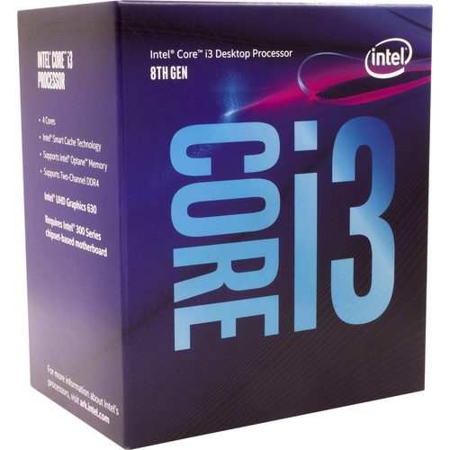 Intel® Core™ i3 i3-8300 4 x 3.70 GHz Quad Core Processeur (CPU) Boxed Socket: Intel® 1151v2 62 W