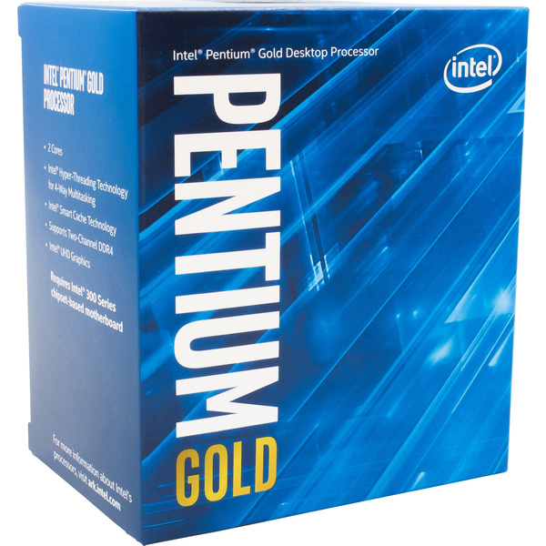 Intel® Pentium® Gold G6600 2 x 4.2GHz Dual Core Prozessor (CPU) Boxed Sockel (PC): Intel® 1200 58W