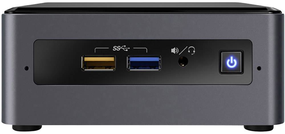 Intel BOXNUC7CJYH2 Barebone mit CPU Intel® Celeron® J4005 2 x 2.0GHz / max. 2.7GHz