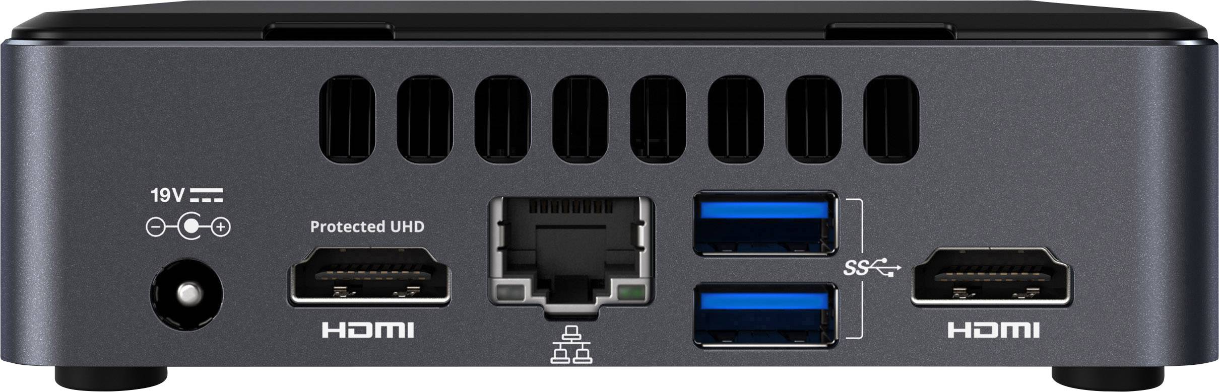 Intel Barebone mit CPU   ()   Intel® Core™ i7 i7-8650U    Intel UHD Graphics 620    BLKNUC7I7DNKE