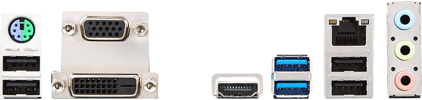 MSI H310M PRO-VDH Mainboard Sockel (PC) Intel® 1151v2 Formfaktor (Details) Micro-ATX Mainboard-Chipsatz Intel® H310