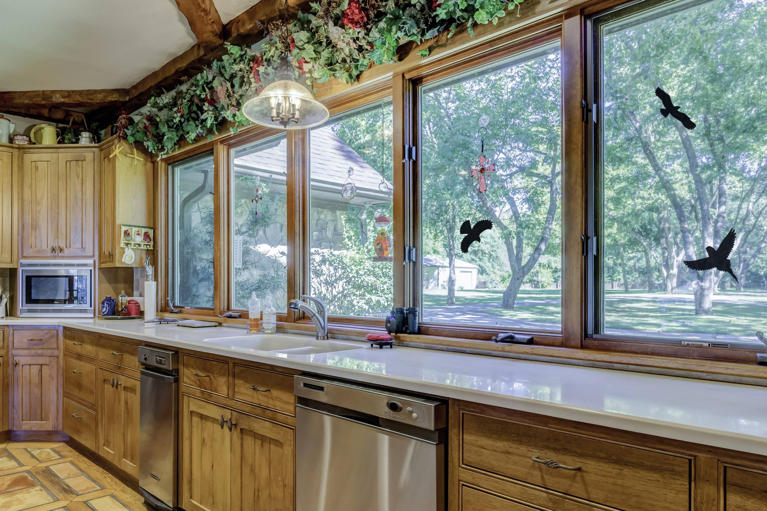 Gardigo Birdprotection Fensteraufkleber Vogelbild Funktionsart Abschreckung 5St.