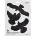 Gardigo Birdprotection Fensteraufkleber Vogelbild Funktionsart Abschreckung 5St. Gardigo Birdprotection Fensteraufkleber Vogelbild Funktionsart Abschreckung 5St.
