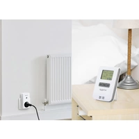 RS2W Funk Heizungssteuerung-Set Zwischenstecker Schaltleistung (max.) 3500 W Reichweite max. (im Freifeld) 150 m RS2W Funk Heizungssteuerung-Set Zwischenstecker Schaltleistung (max.) 3500 W Reichweite max. (im Freifeld) 150 m