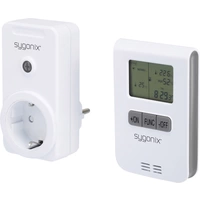 RS2W Funk Heizungssteuerung-Set Zwischenstecker Schaltleistung (max.) 3500 W Reichweite max. (im Freifeld) 150 m RS2W Funk Heizungssteuerung-Set Zwischenstecker Schaltleistung (max.) 3500 W Reichweite max. (im Freifeld) 150 m
