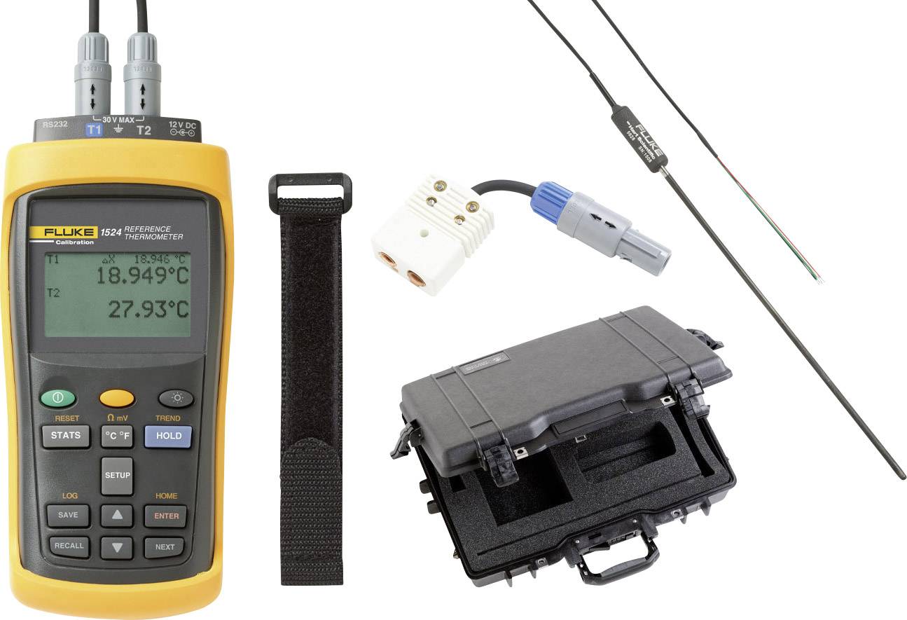 Fluke Calibration 1524-P2-256 Referenzthermometer -200 - +2315°C Fühler-Typ PRT, Präzisionsthermistor, Thermoelement