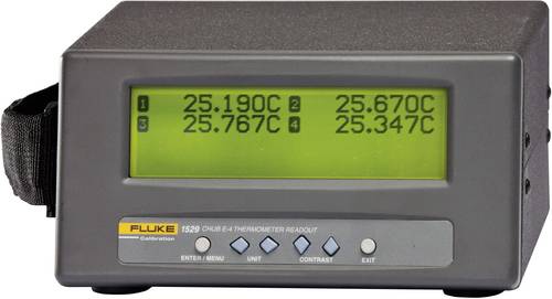 Fluke Calibration 1529-256 Temperatur-Messgerät -270 bis +1800°C Fühler-Typ PRT, Thermoelement, P