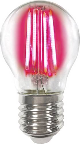 LightMe LM85314 LED EEK G (A - G) E27 Tropfenform 4 W Rot (Ø x L) 45 mm x 77 mm Filament 1 St.