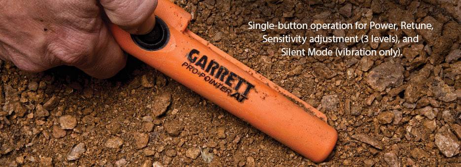 Garrett Pro Pointer AT Z-Lynk Handdetektor akustisch, Vibration 1142200