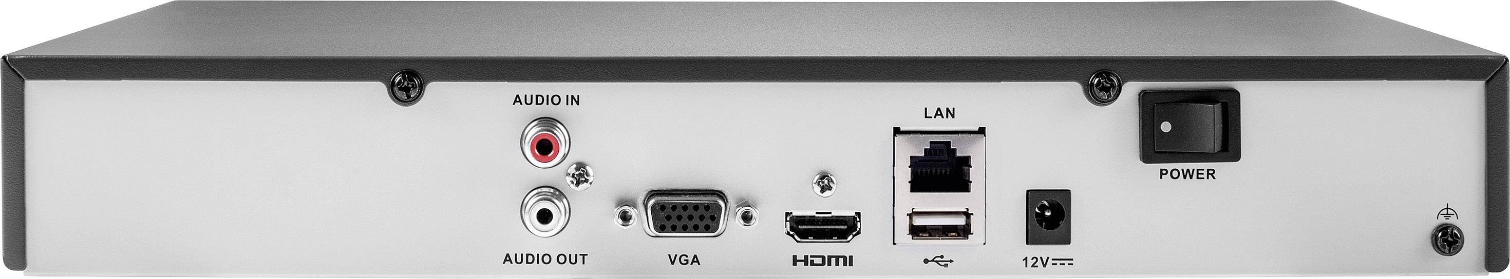 ABUS TVVR36300  4-Kanal Netzwerk-Videorecorder