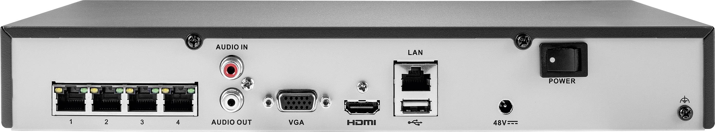 ABUS TVVR36400 4-Kanal Netzwerk-Videorecorder