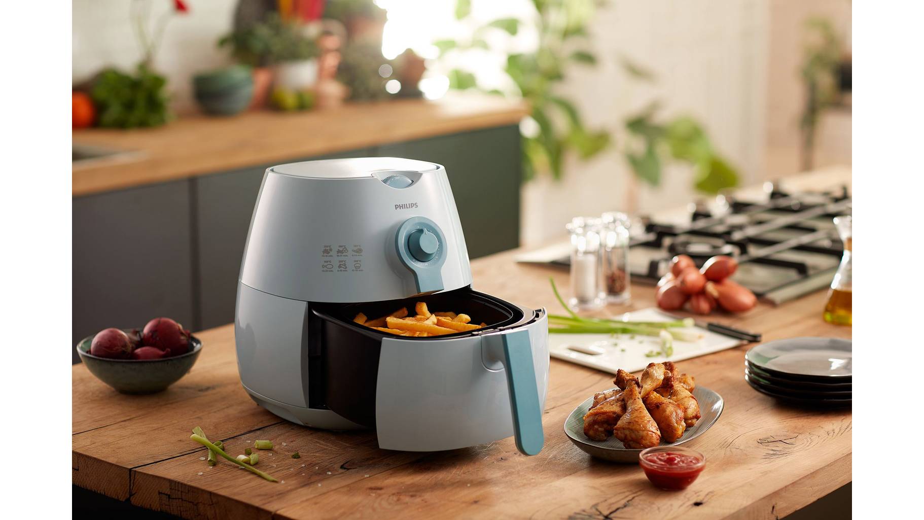 Kết quả hình ảnh cho Philips HD9220/50 lightblue