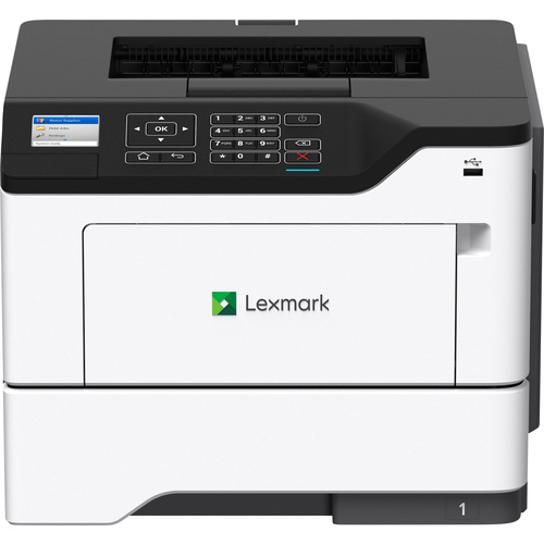 Lexmark B2650dw Schwarzweiß Laser Drucker A4 47 S./min 1200 x 1200 dpi LAN, WLAN, Duplex