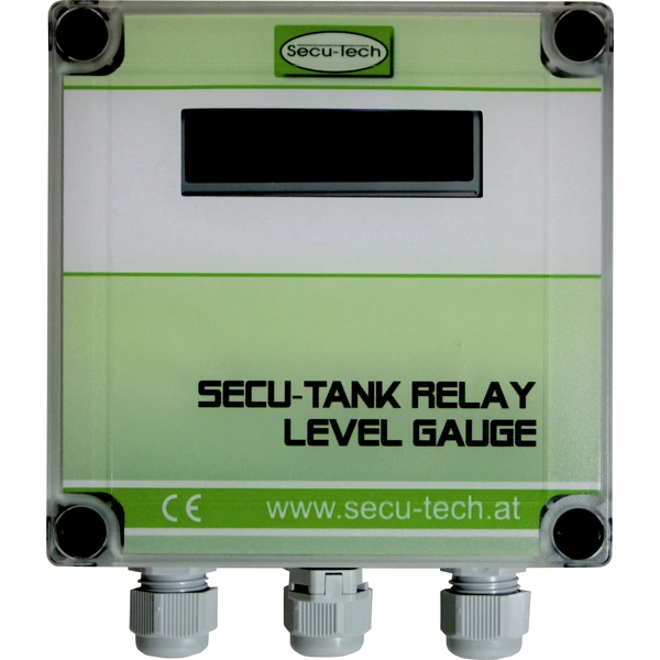 SecuTech Anzeige für Füllstandssensoren SECU Tank Relay HW000082 Messbereich: 25m (max) 1St. SecuTech Anzeige für Füllstandssensoren SECU Tank Relay HW000082 Messbereich: 25m (max) 1St.